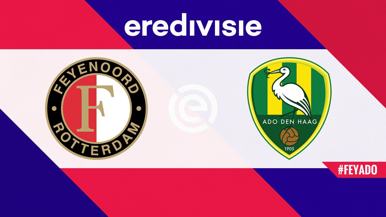 Feyenoord vs ADO Den Haag poster