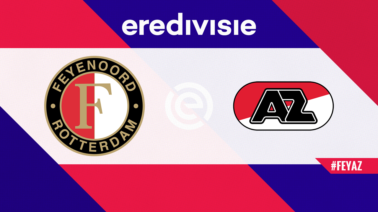 Feyenoord vs AZ Alkmaar poster