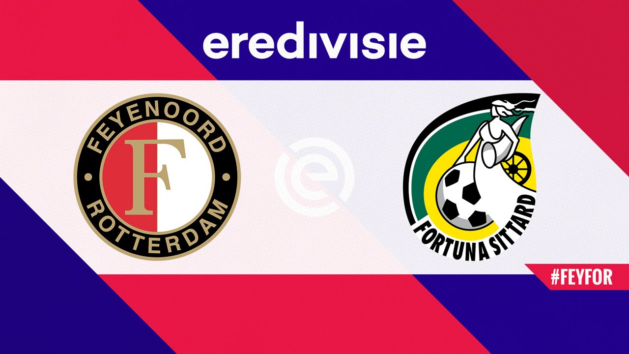 Feyenoord vs Fortuna Sittard poster
