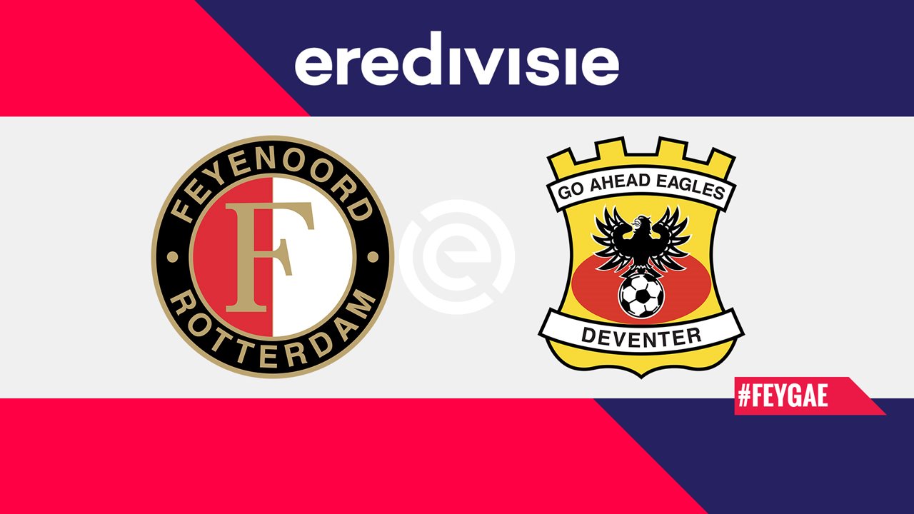 Feyenoord vs Go Ahead Eagles poster