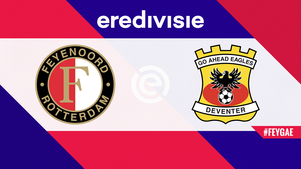 Feyenoord vs Go Ahead Eagles poster