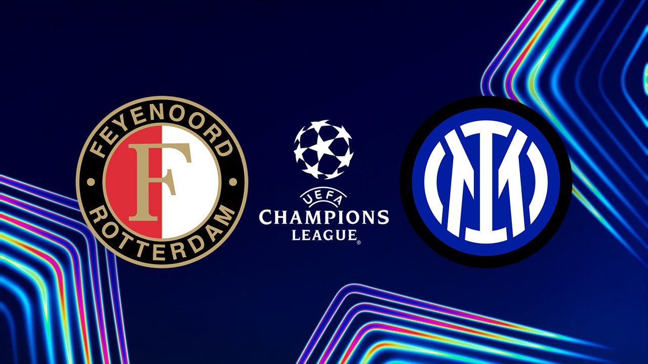 Feyenoord vs Inter Milan poster