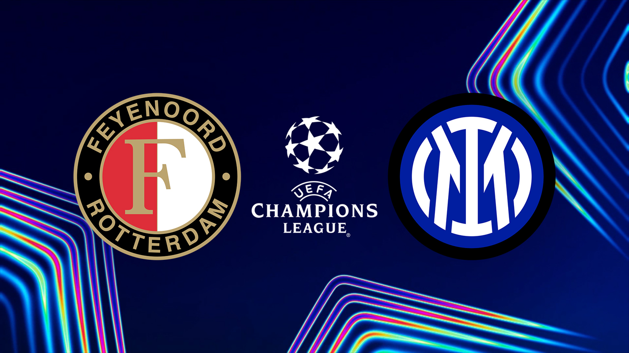 Feyenoord vs Inter Milan poster