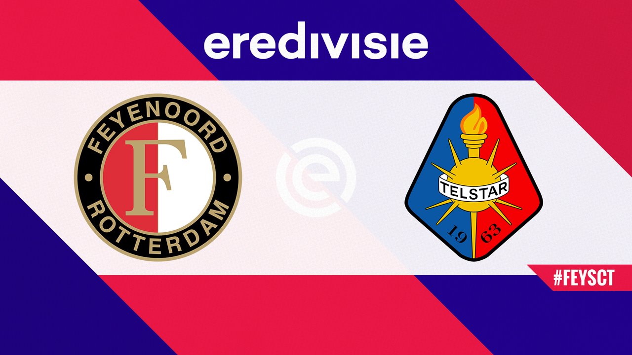 Feyenoord vs SC Telstar poster