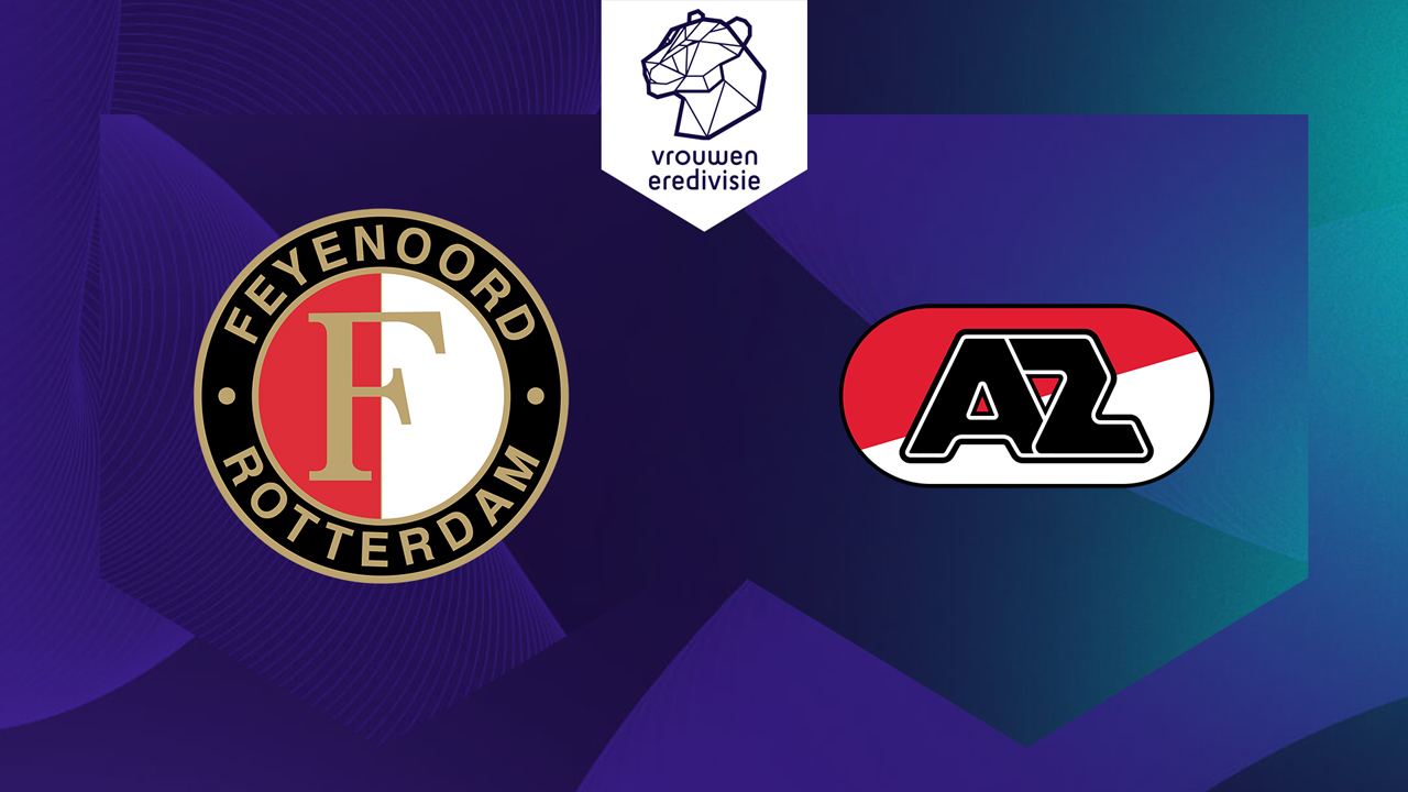 Feyenoord Women vs AZ Vrouwen poster