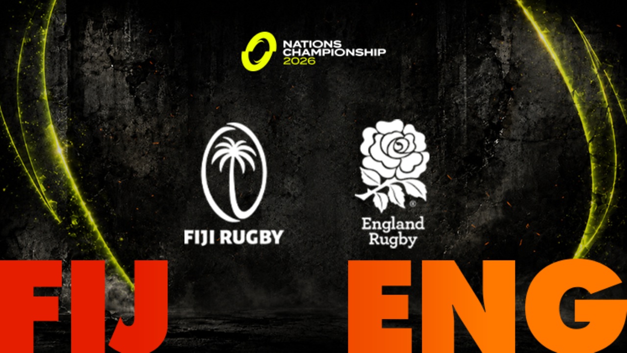 Fiji Rugby vs England Rugby poster