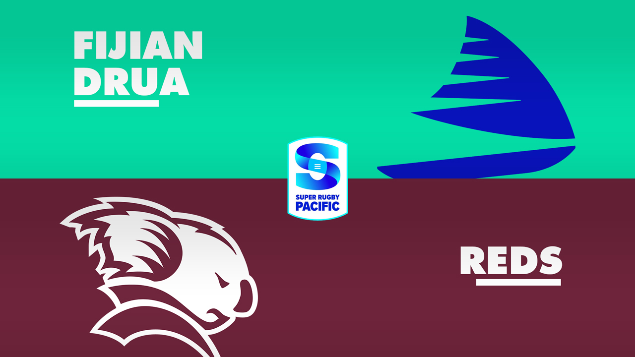 Fijian Drua vs Queensland Reds poster