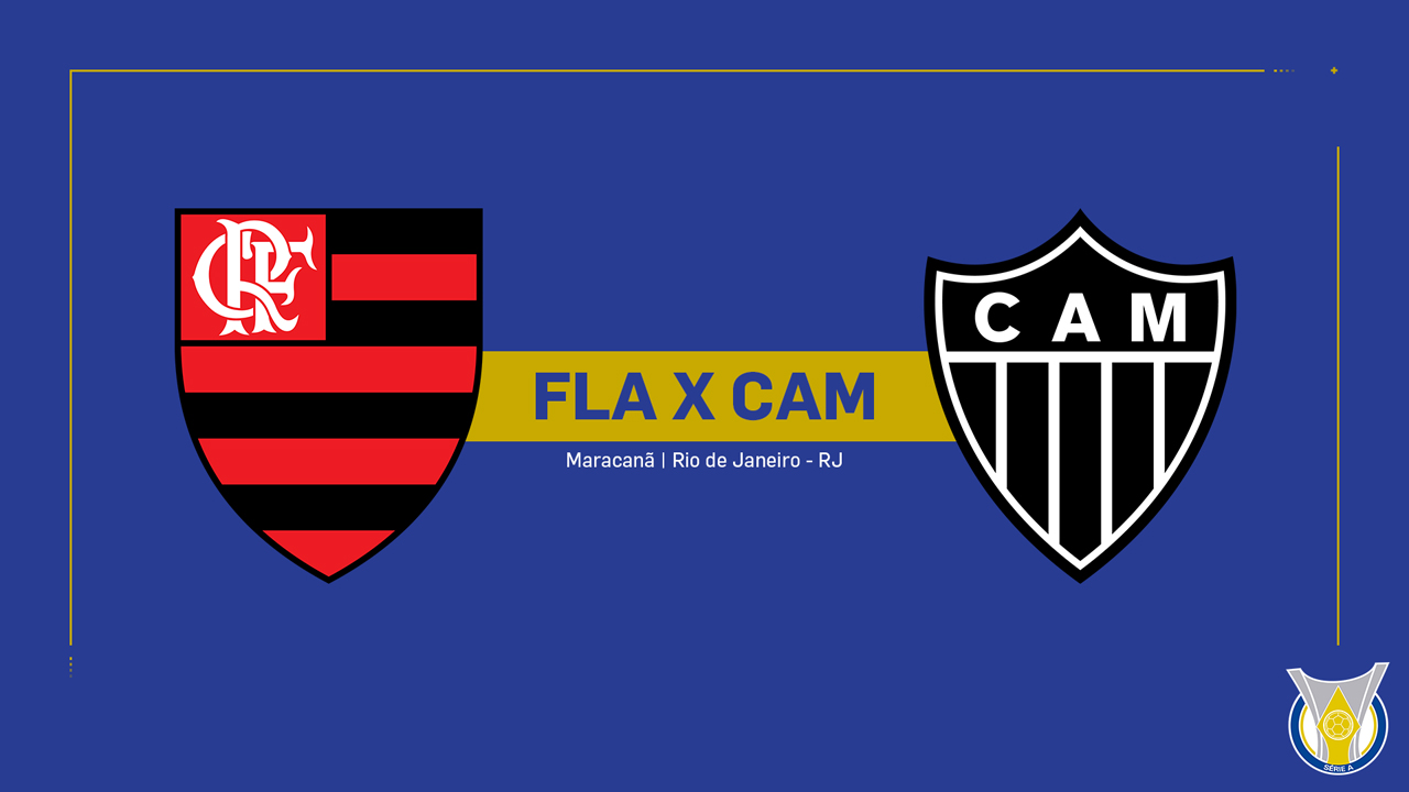 Flamengo vs Atlético Mineiro poster