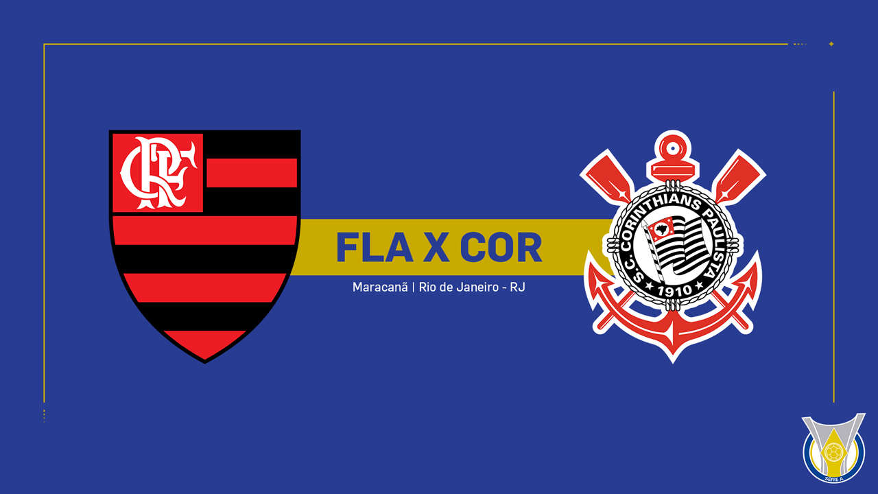 Flamengo vs Corinthians poster