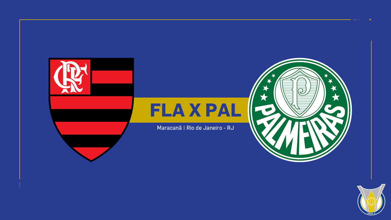 Flamengo vs Palmeiras poster