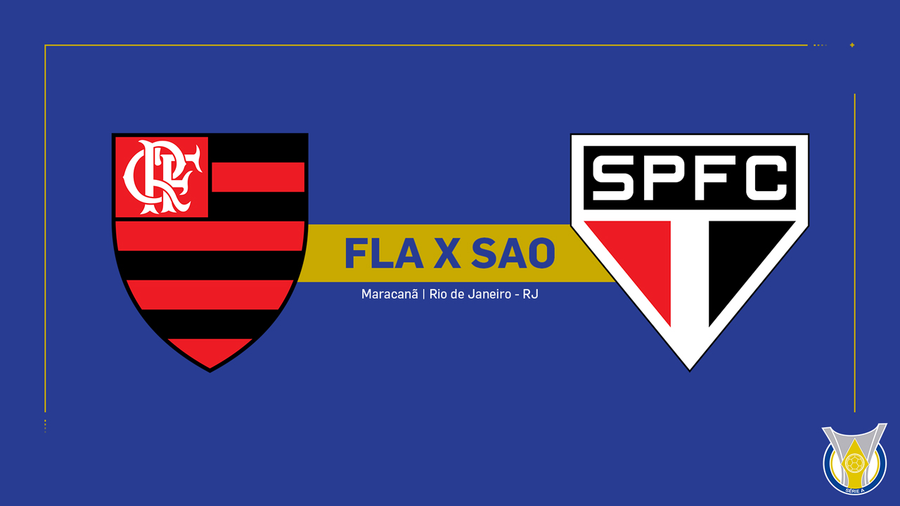 Flamengo vs São Paulo poster