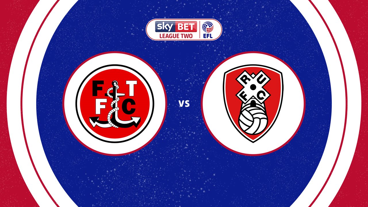 Fleetwood Town vs Rotherham United poster