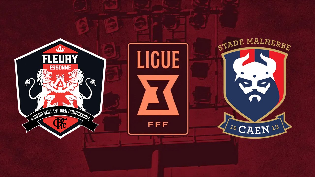 Fleury vs Caen poster