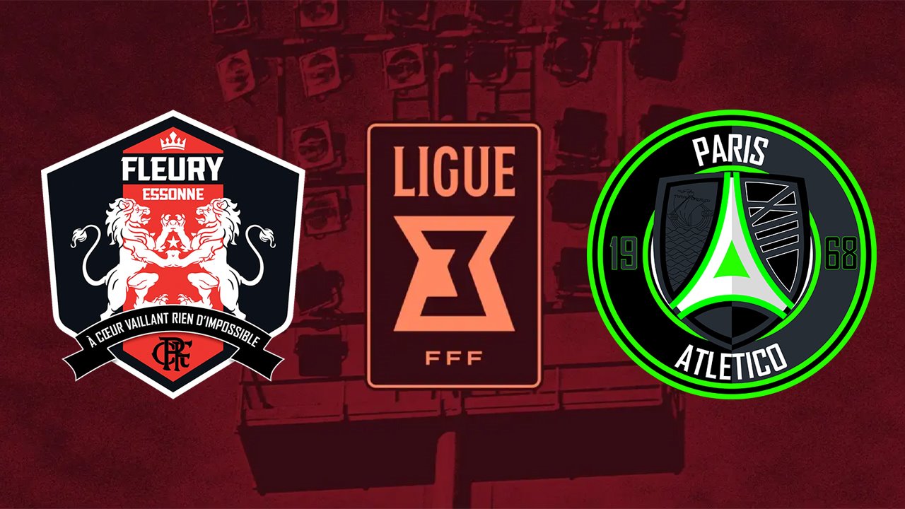 Fleury vs Paris 13 Atletico poster