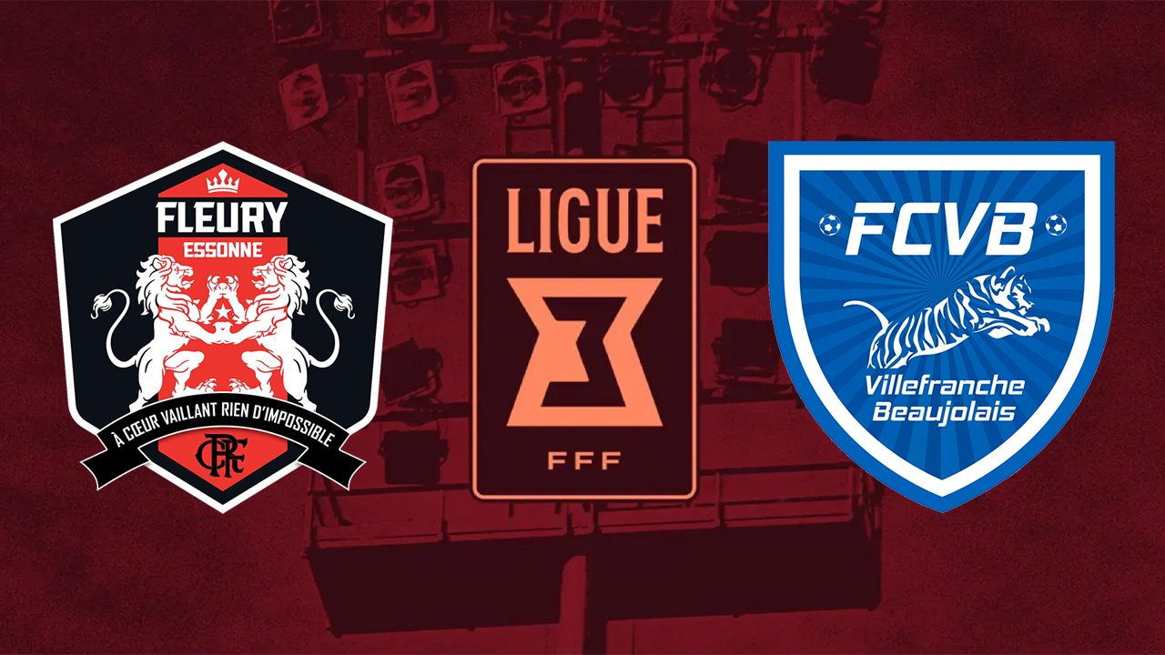 Fleury vs Villefranche Beaujolais poster