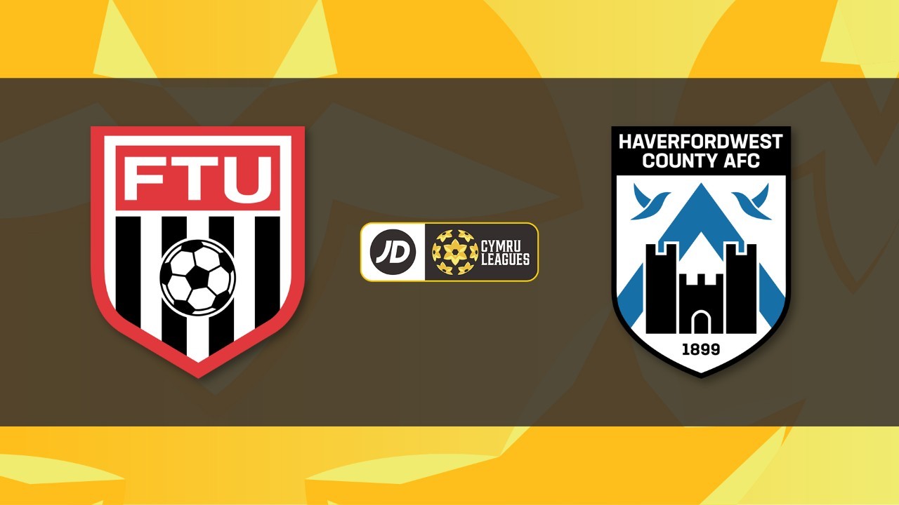 Flint Town United vs Haverfordwest County poster