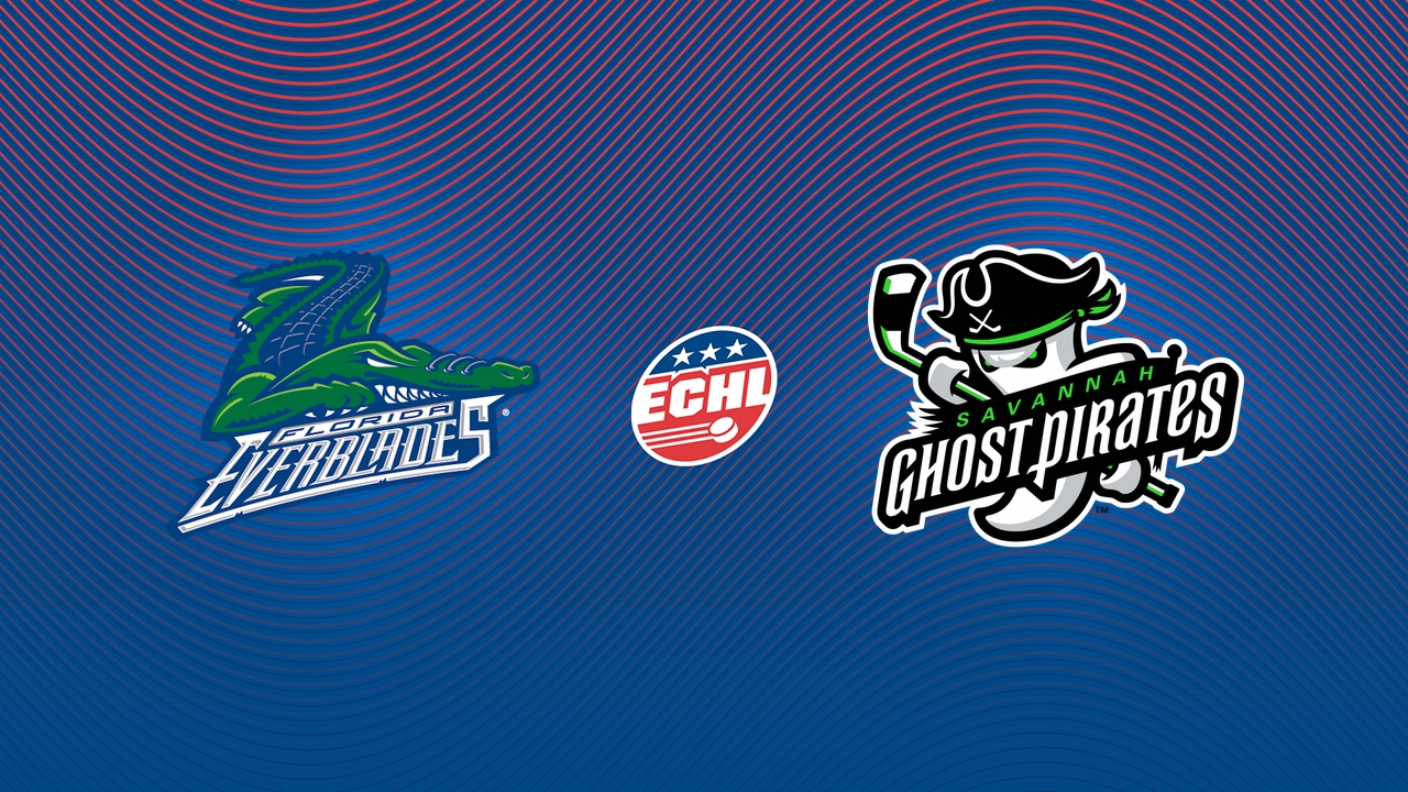 Florida Everblades vs Savannah Ghost Pirates poster