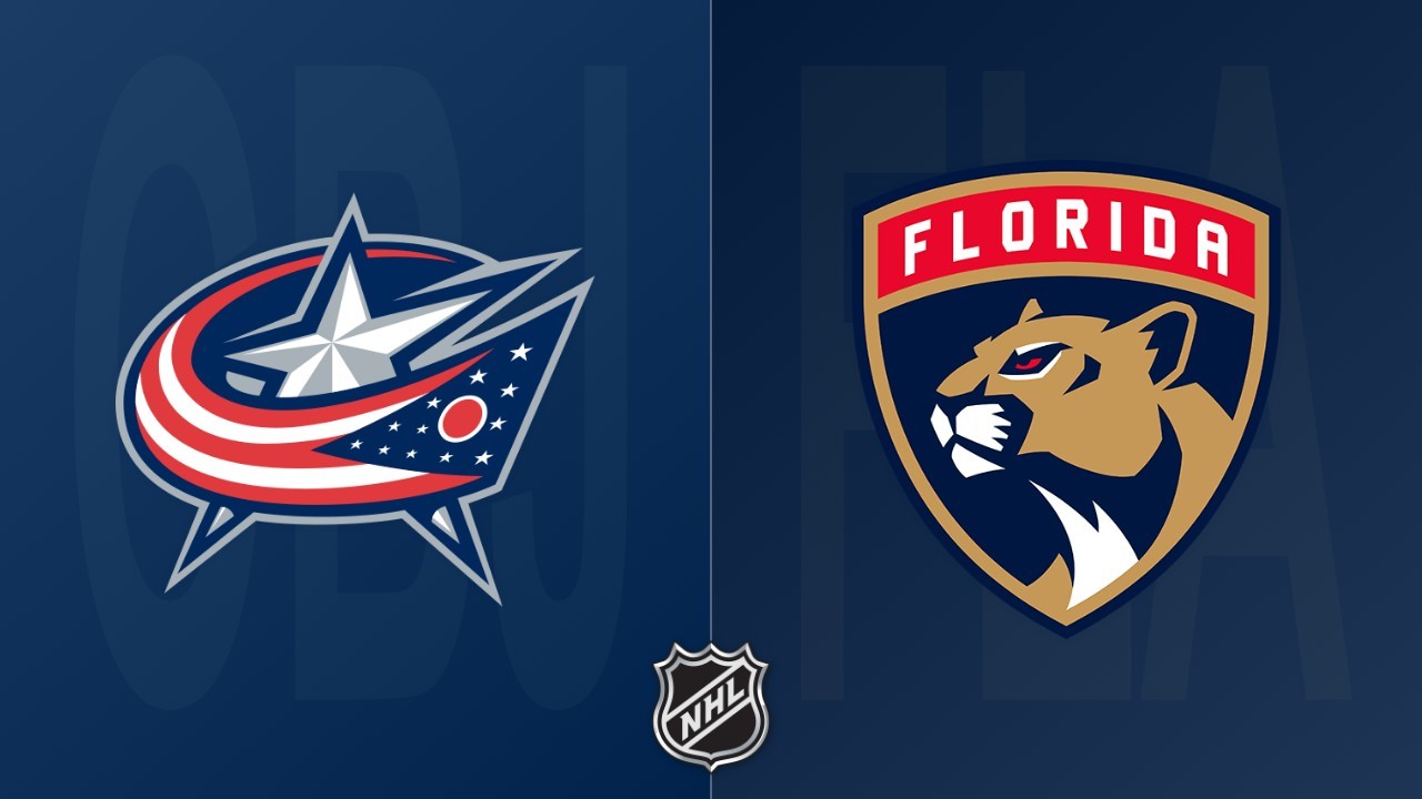 Florida Panthers vs Columbus Blue Jackets poster