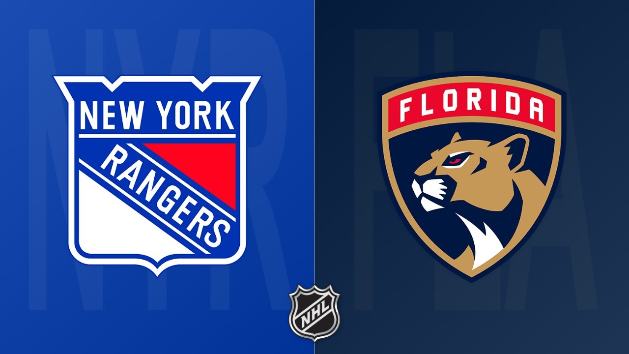 Florida Panthers vs New York Rangers poster