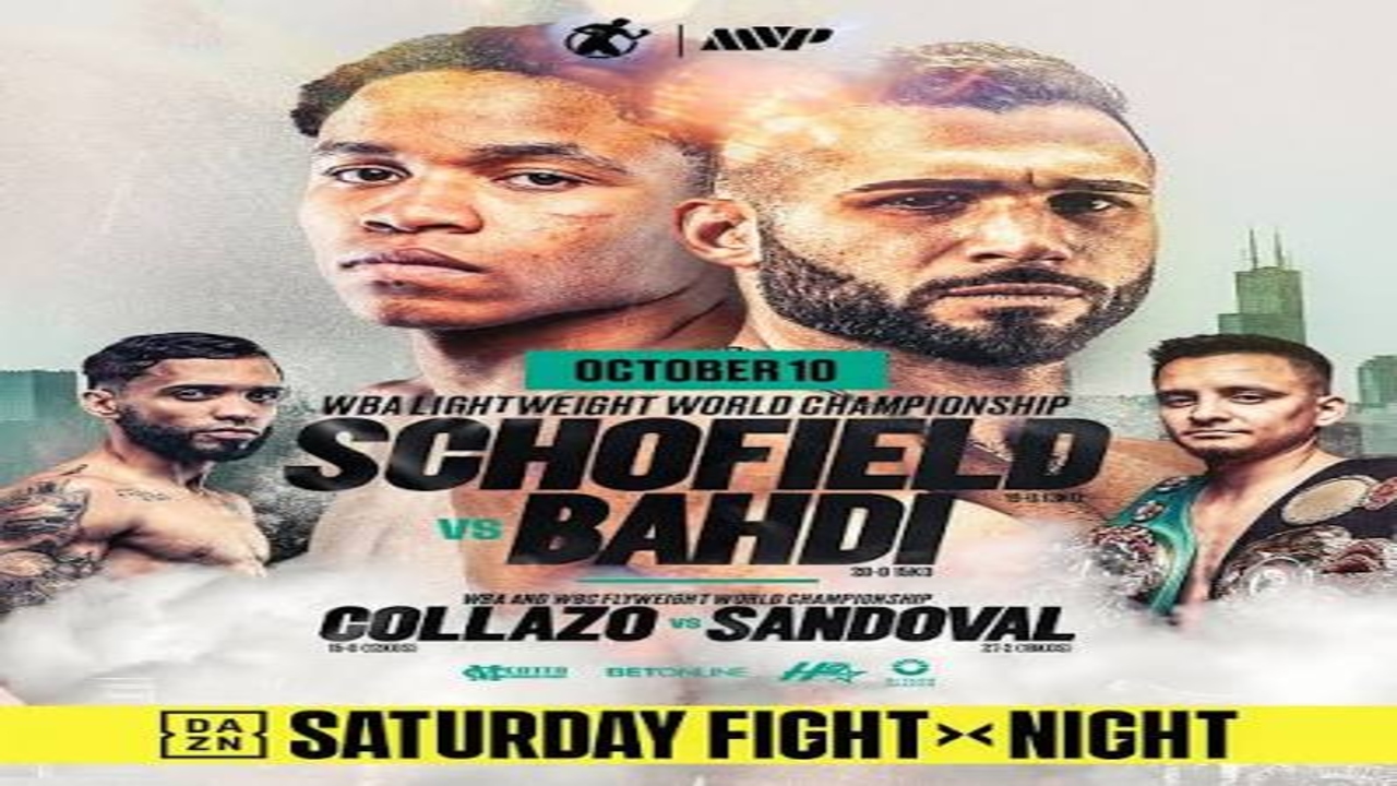 Floyd Schofield vs Lucas Bahdi image