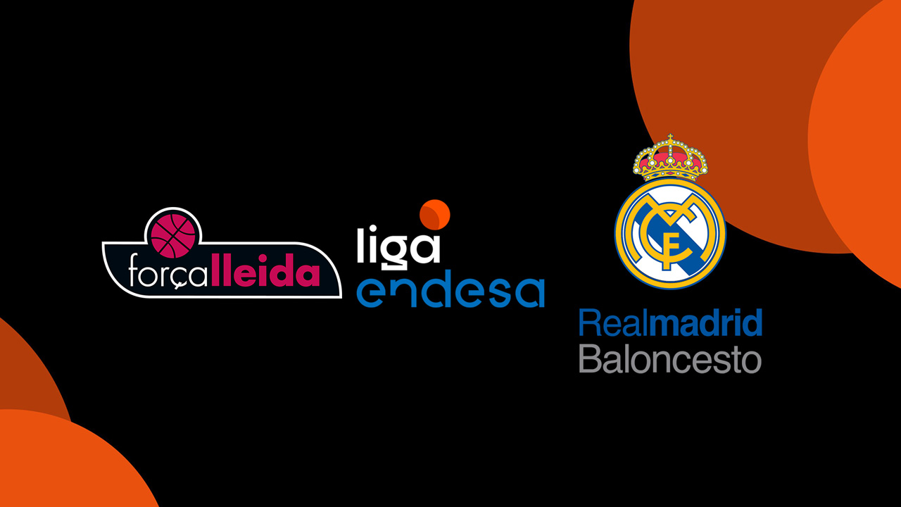 Força Lleida CE vs Real Madrid Baloncesto poster