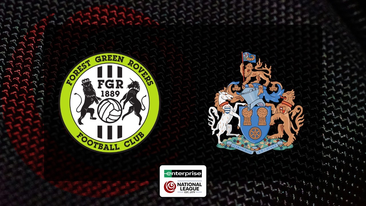 Forest Green Rovers vs Altrincham poster