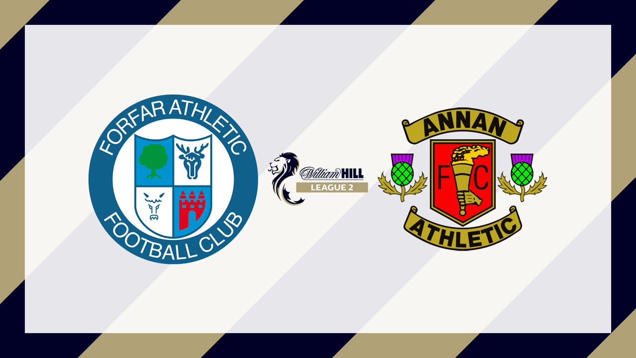 Forfar Athletic vs Annan Athletic poster