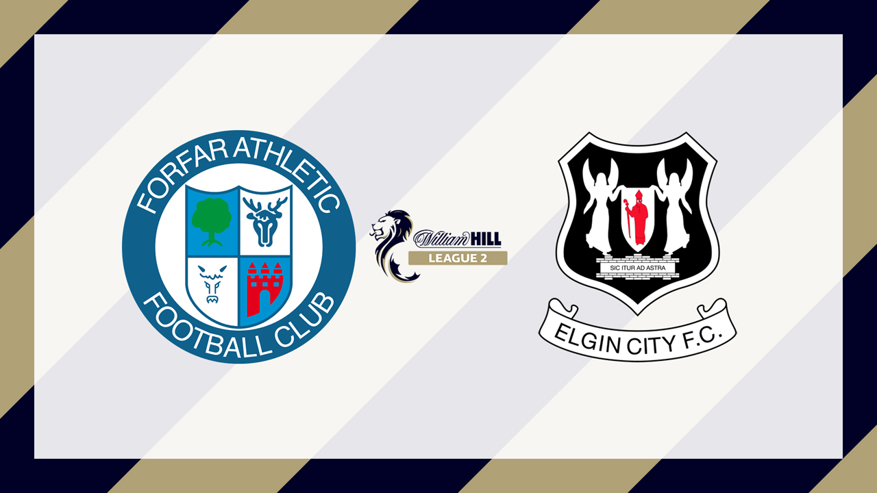 Forfar Athletic vs Elgin City poster