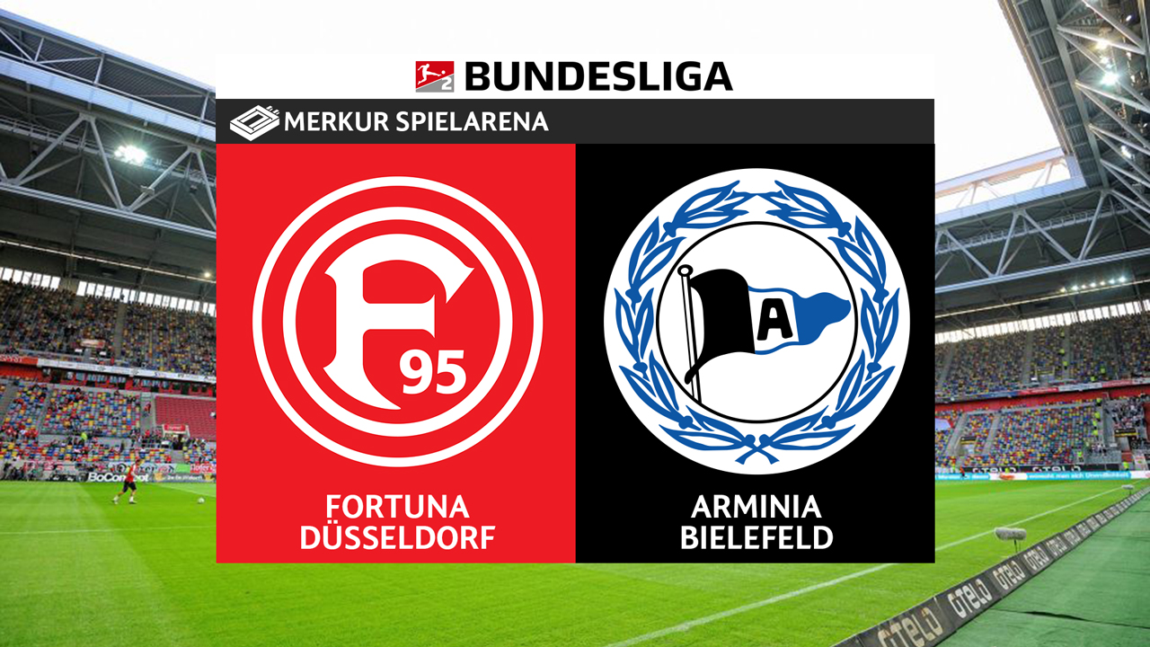 Fortuna Düsseldorf vs Arminia Bielefeld poster