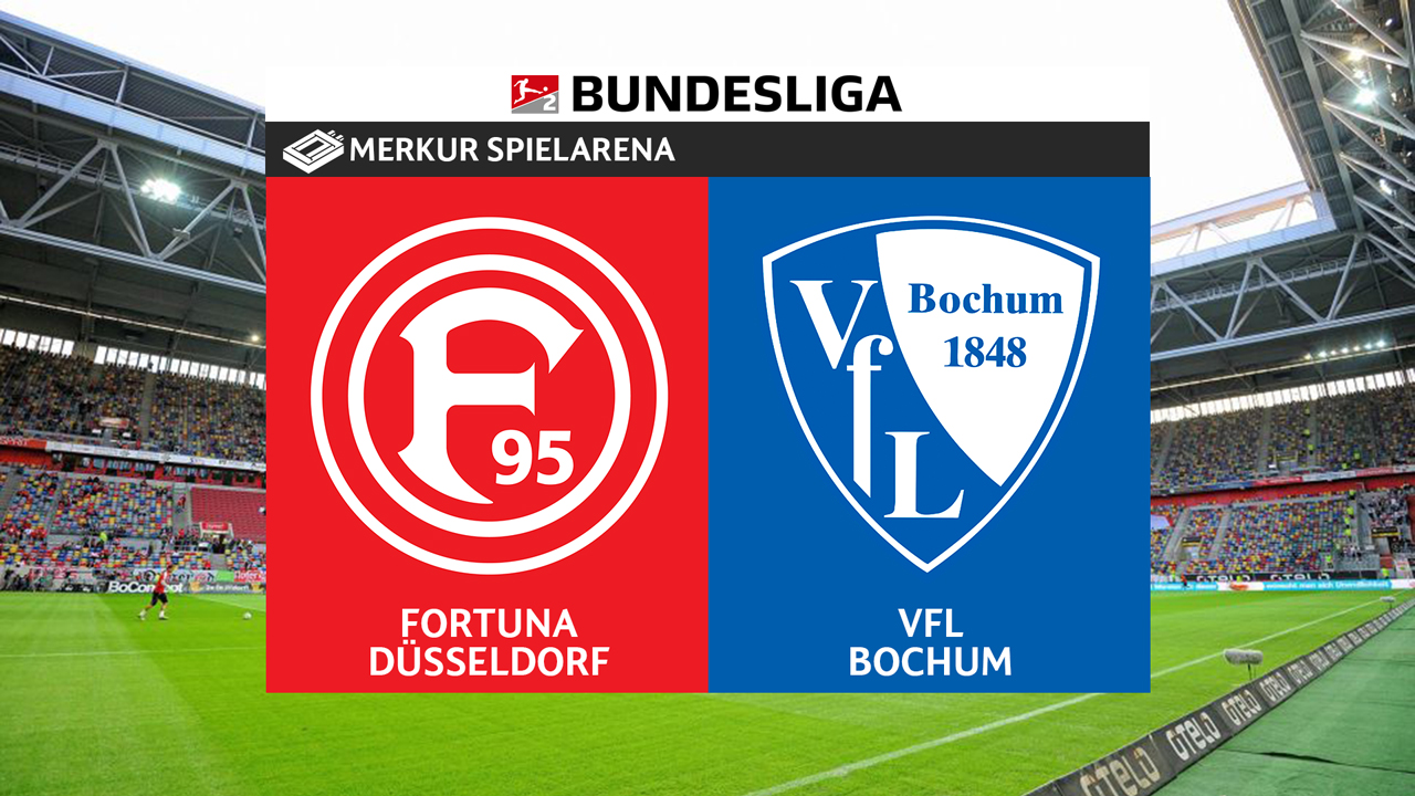 Fortuna Düsseldorf vs Bochum poster