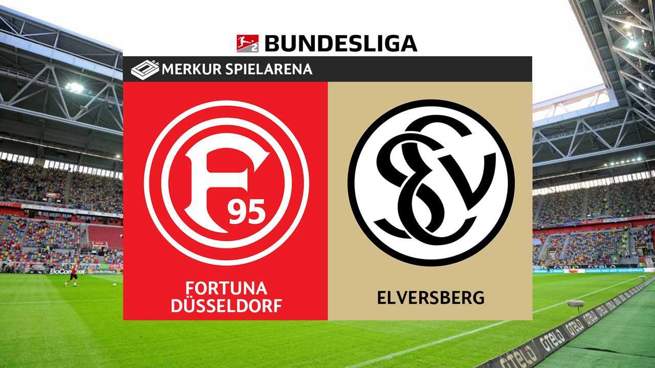 Fortuna Düsseldorf vs Elversberg poster
