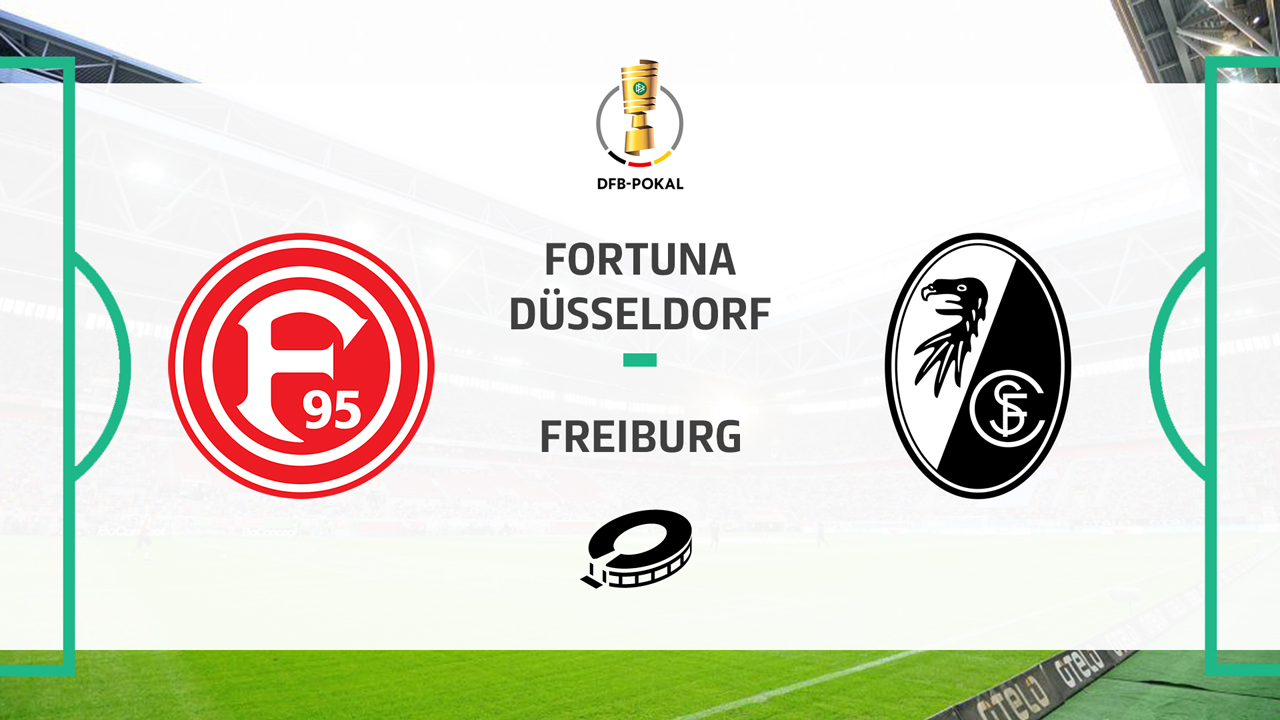 Fortuna Düsseldorf vs Freiburg poster