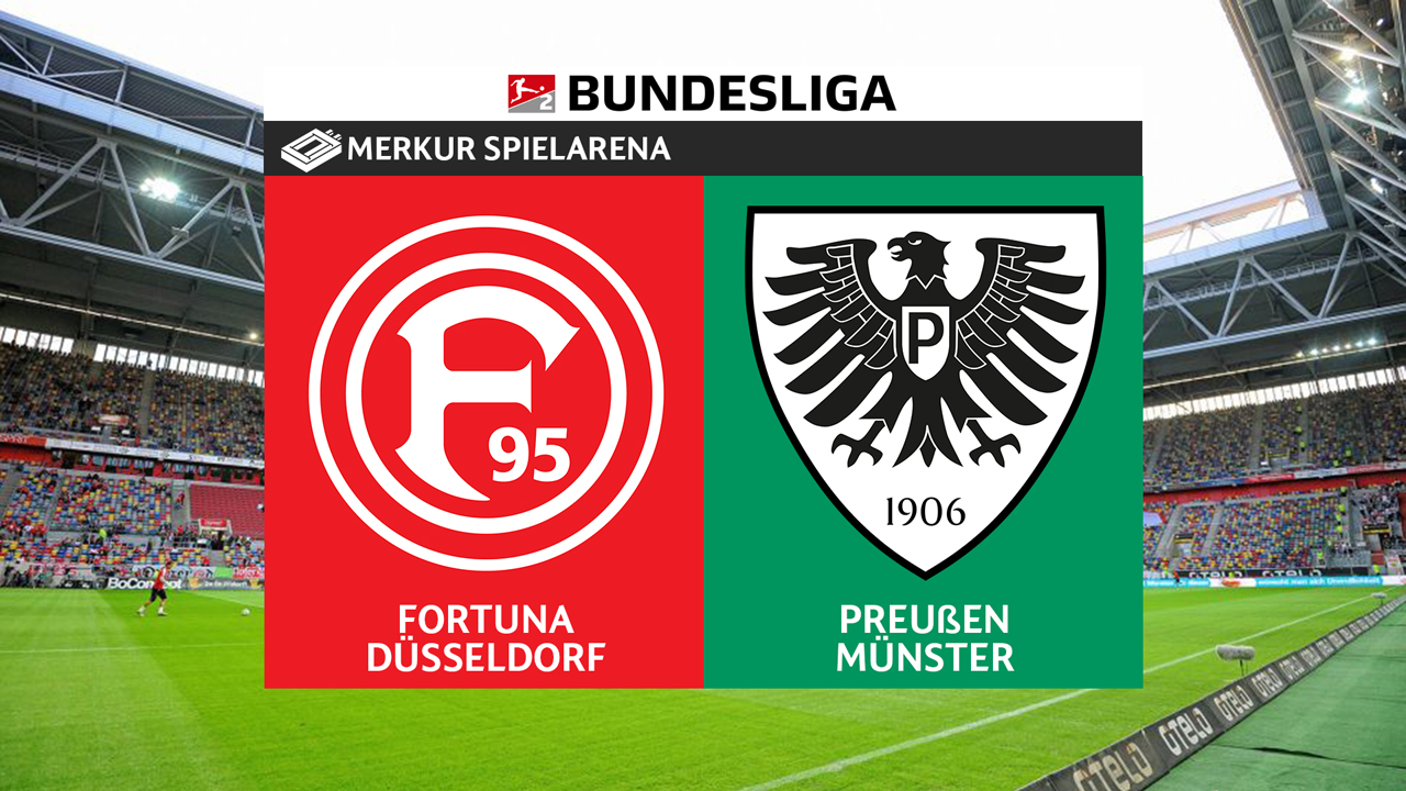Fortuna Düsseldorf vs Preußen Münster poster