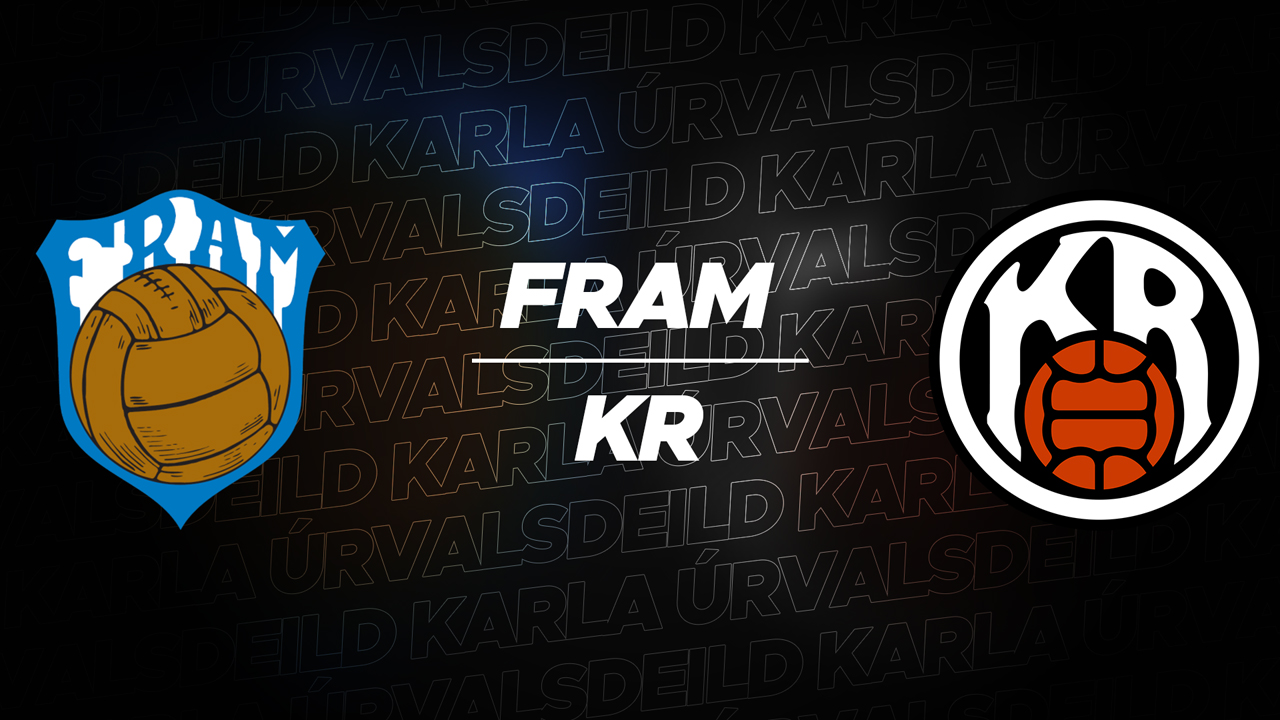Fram Reykjavík vs KR Reykjavík poster