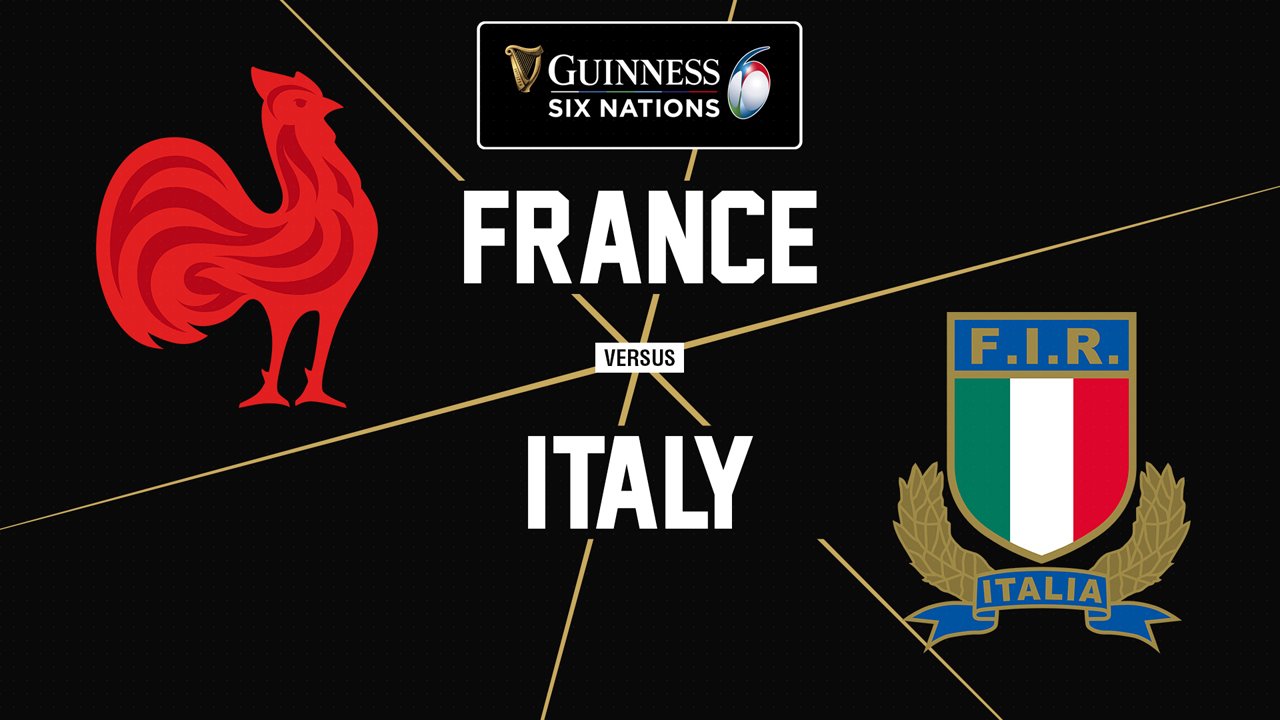 France Rugby vs Italy Rugby poster