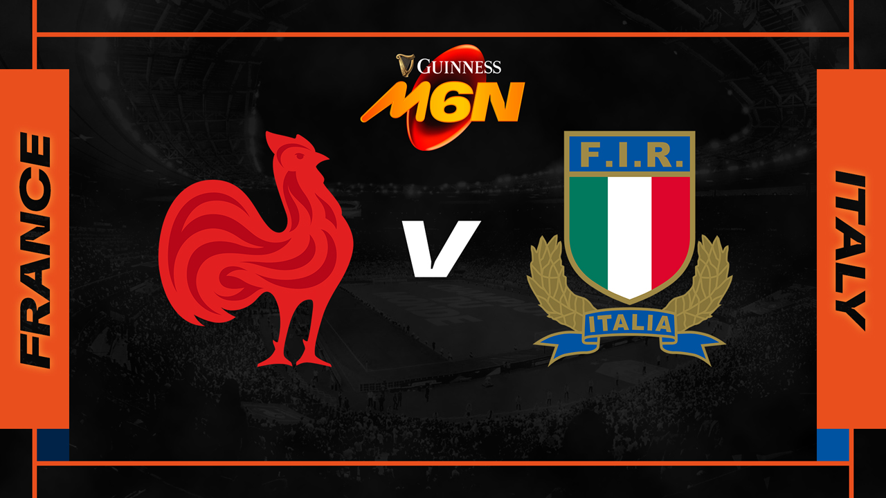 France Rugby vs Italy Rugby poster