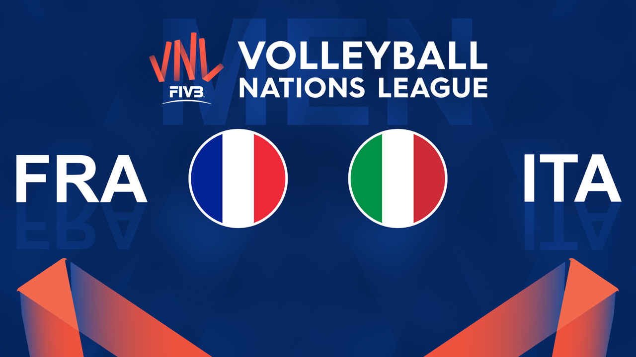 France Volleyball vs Italy Volleyball poster
