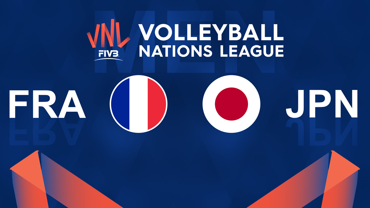 France Volleyball vs Japan Volleyball poster