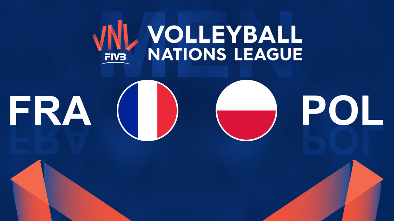 France Volleyball vs Poland Volleyball poster