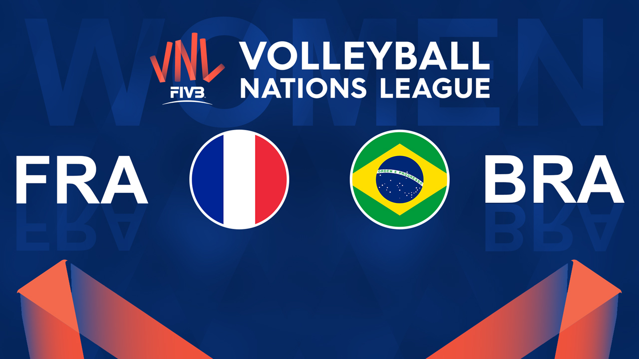France Volleyball Women vs Brazil Volleyball Women poster