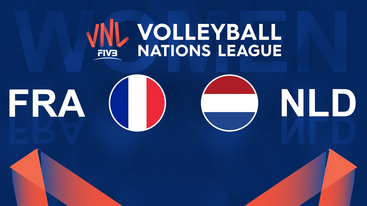 France Volleyball Women vs Netherlands Volleyball Women poster