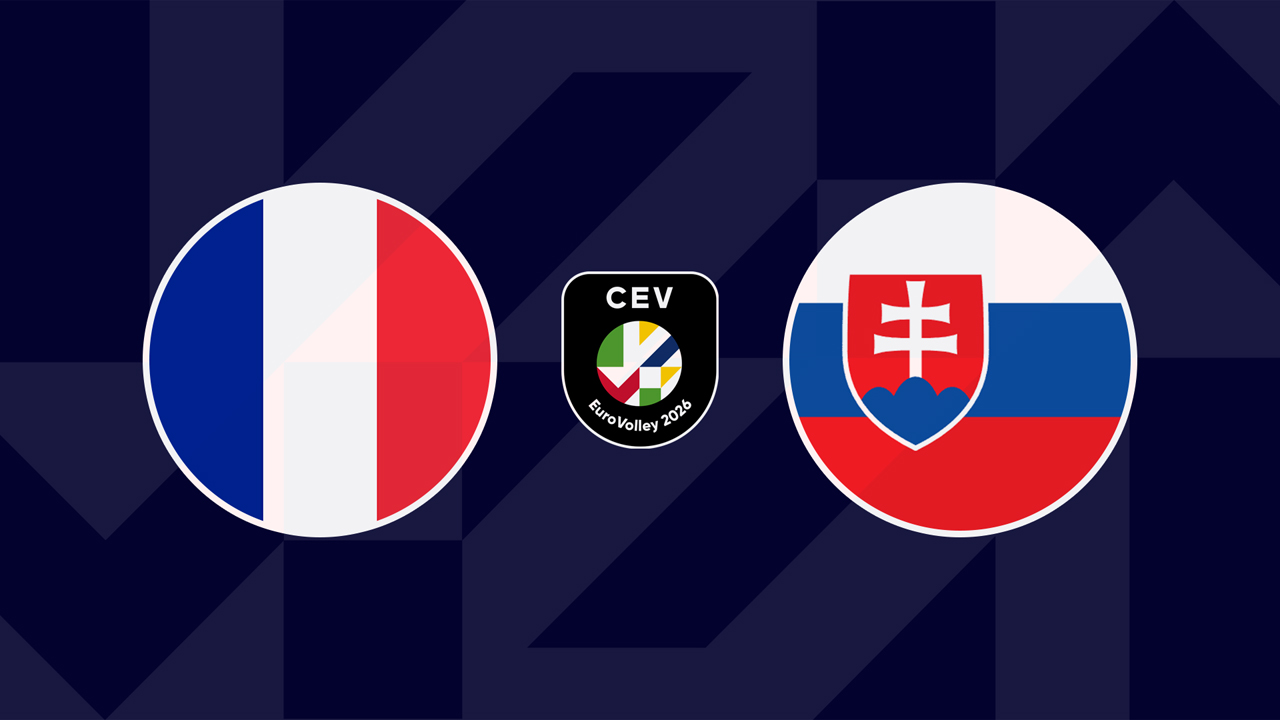 France Volleyball Women vs Slovakia Volleyball Women poster