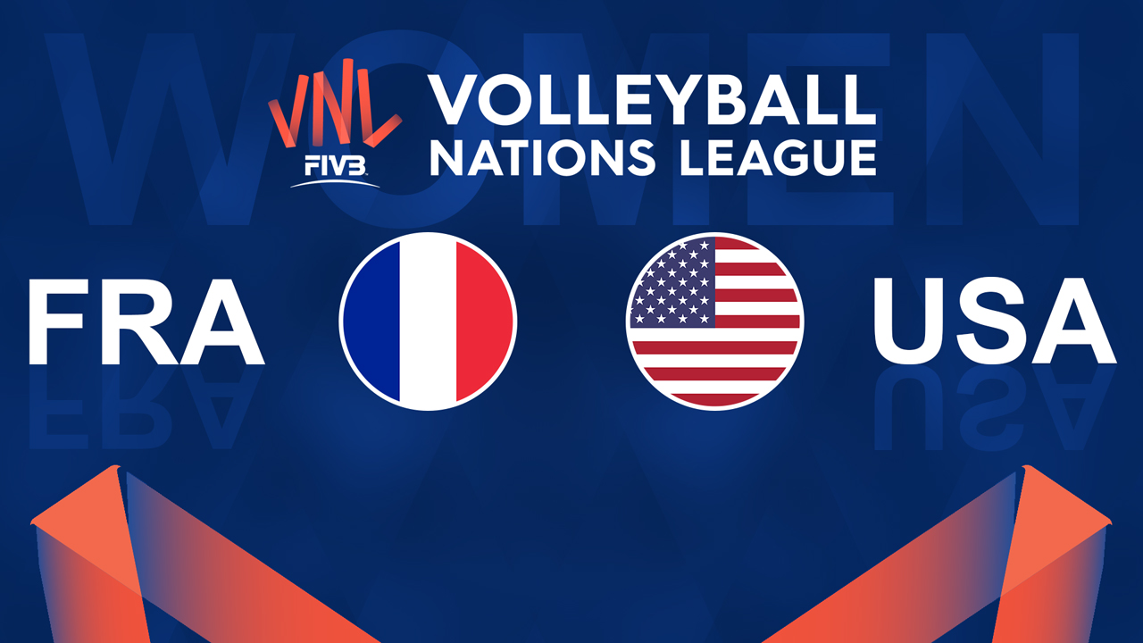 France Volleyball Women vs USA Volleyball Women poster