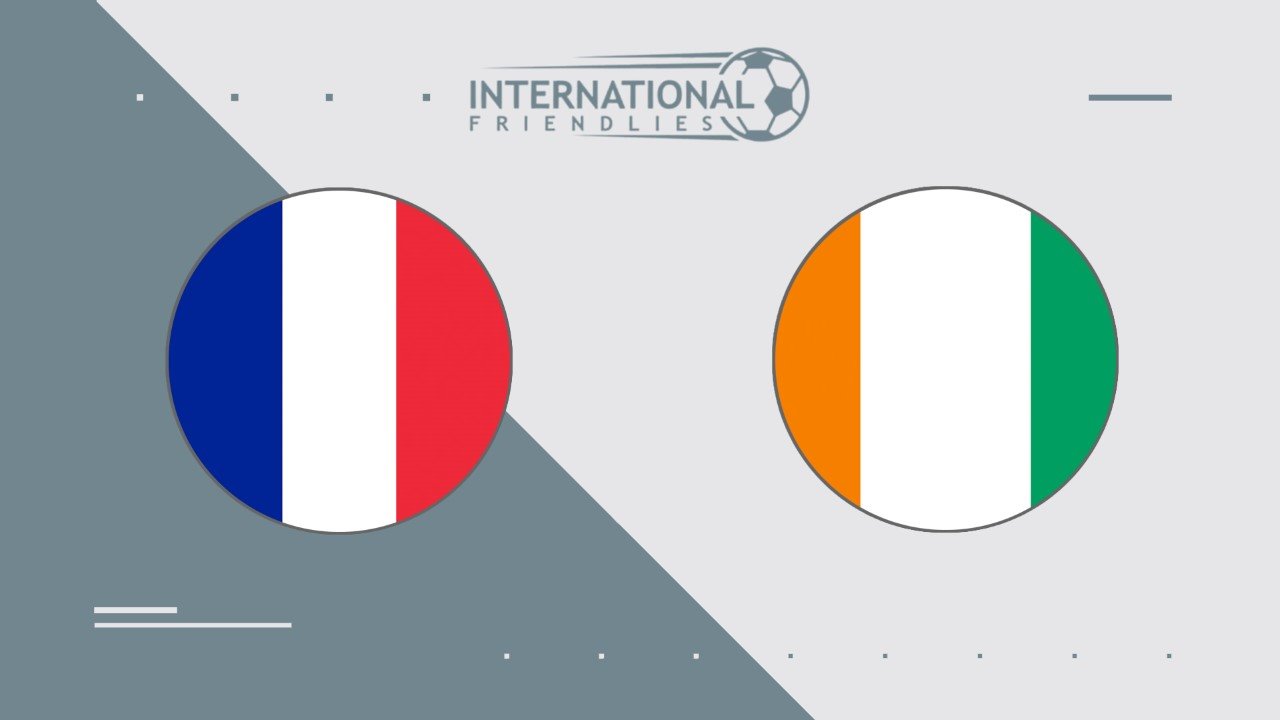France vs Ivory Coast poster