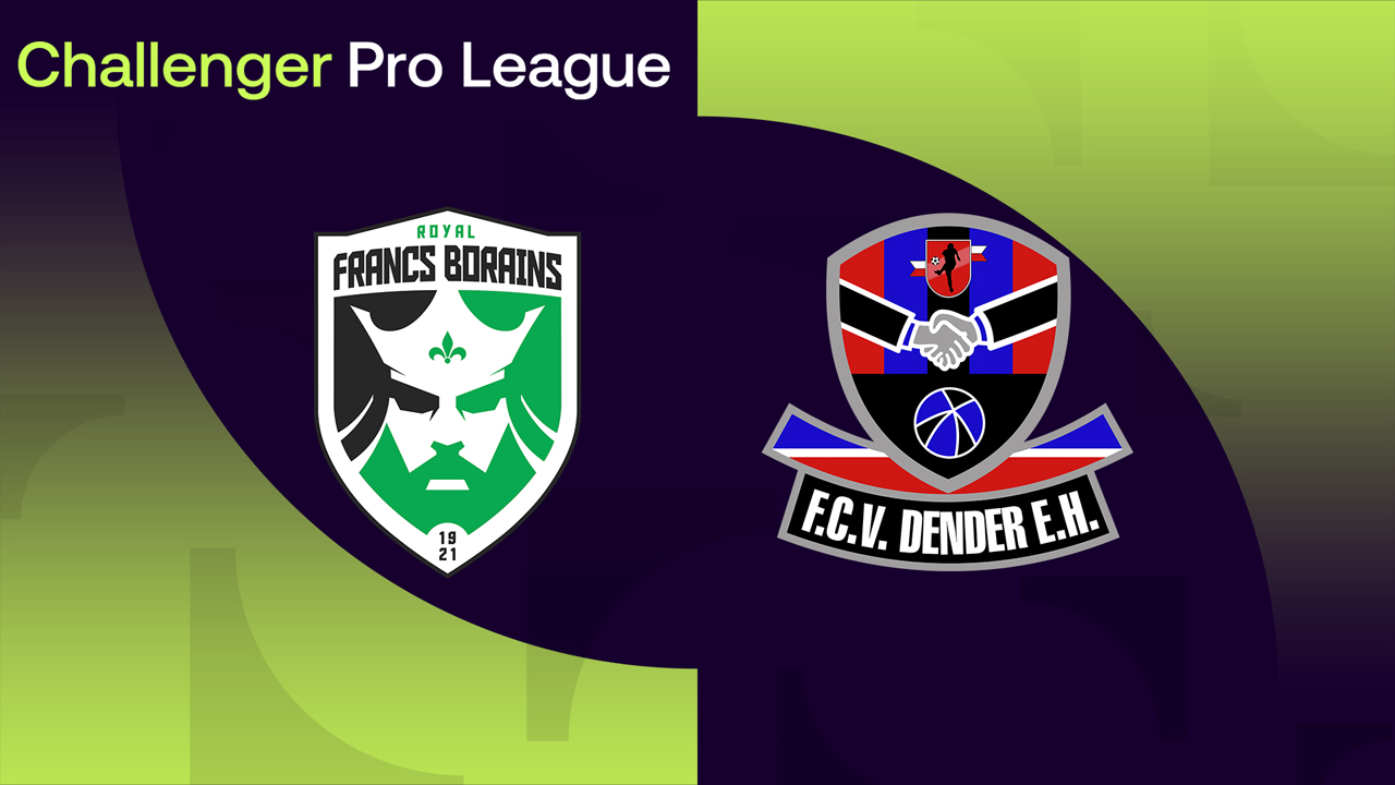 Francs Borains vs Dender poster