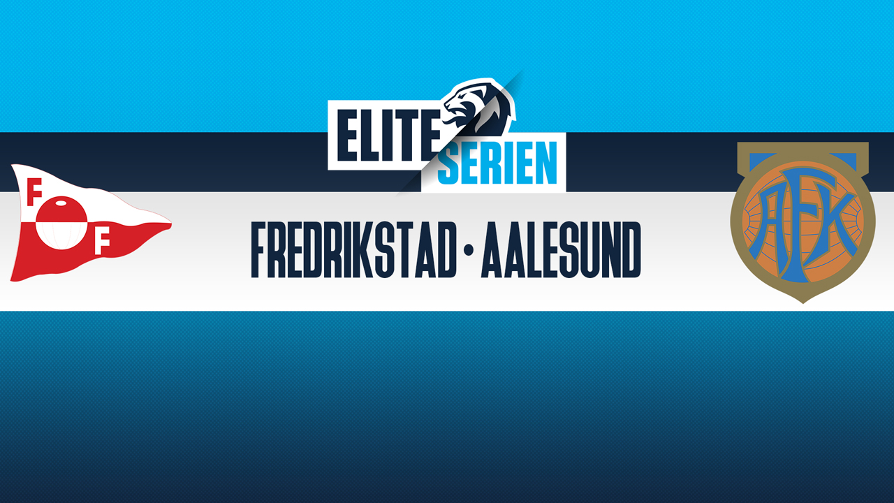 Fredrikstad vs Aalesund poster