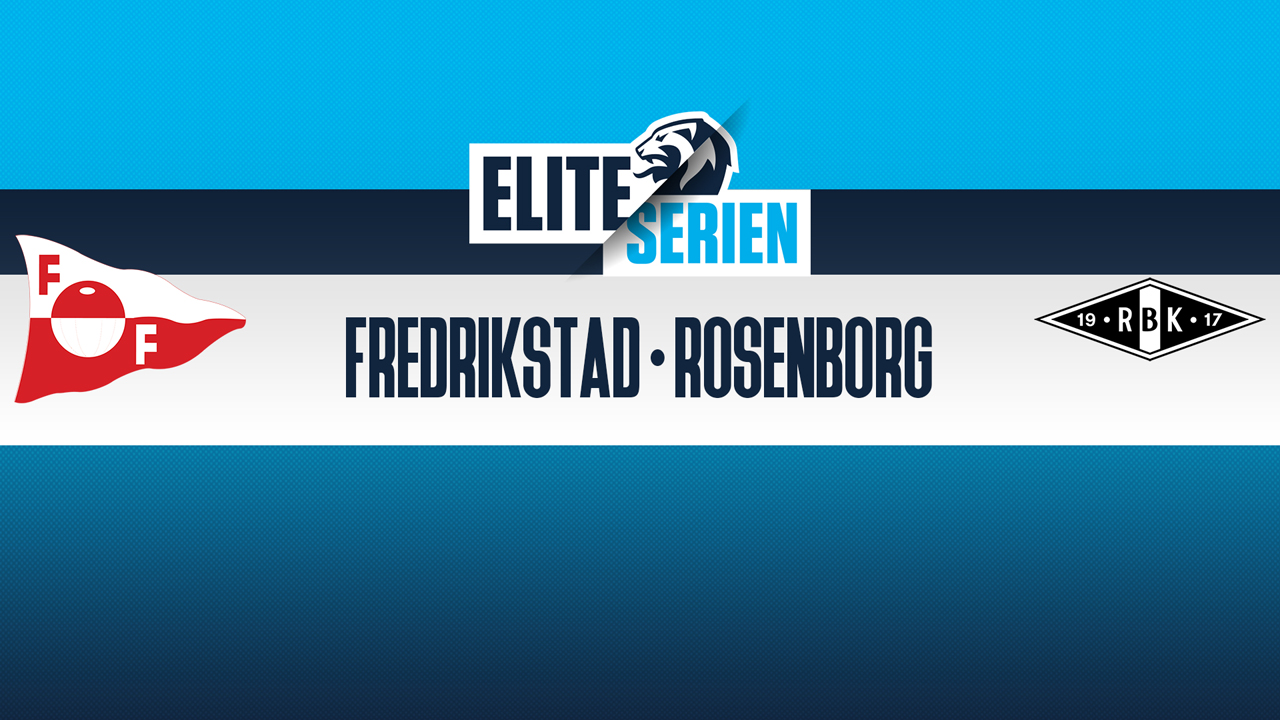 Fredrikstad vs Rosenborg poster