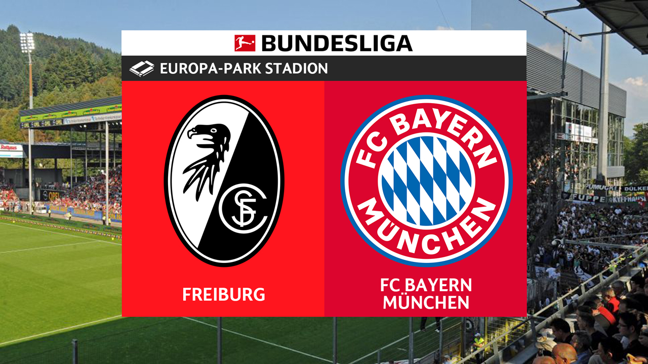 Freiburg vs Bayern Munich poster