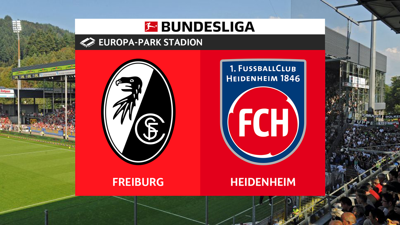Freiburg vs FC Heidenheim poster
