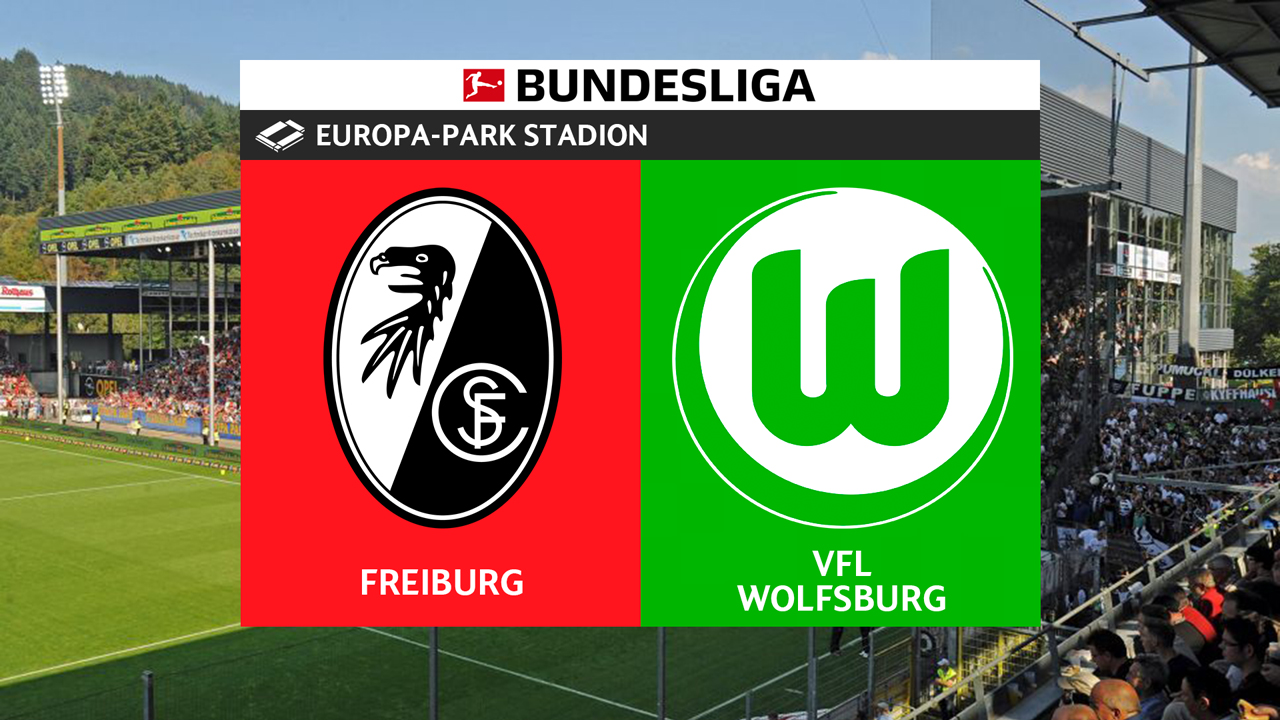 Freiburg vs Wolfsburg poster